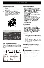 Предварительный просмотр 10 страницы Poulan Pro PPB40HT Instruction Manual