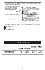 Preview for 28 page of Poulan Pro PPBV25 Instruction Manual