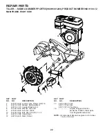 Preview for 22 page of Poulan Pro PPCRT55 Owner'S Manual