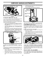 Предварительный просмотр 21 страницы Poulan Pro PPR2042STA Owner'S Manual