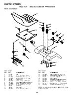 Предварительный просмотр 36 страницы Poulan Pro PPR2042STA Owner'S Manual