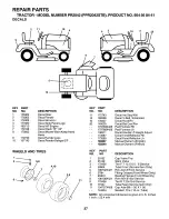 Предварительный просмотр 37 страницы Poulan Pro PPR2042STB Owner'S Manual