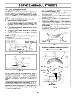 Предварительный просмотр 21 страницы Poulan Pro PPR20H42STB Owner'S Manual