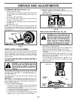 Предварительный просмотр 22 страницы Poulan Pro PPX20VA46 Operator'S Manual