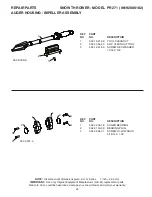 Предварительный просмотр 23 страницы Poulan Pro PR 271 Owner'S Manual