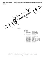 Предварительный просмотр 31 страницы Poulan Pro PR14527ES Owner'S Manual