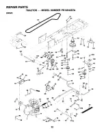 Preview for 32 page of Poulan Pro PR16H42STA Owner'S Manual