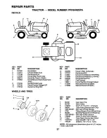 Preview for 37 page of Poulan Pro PR16H42STA Owner'S Manual