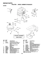 Preview for 38 page of Poulan Pro PR16H42STA Owner'S Manual