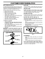 Preview for 17 page of Poulan Pro PR1742STD Owner'S Manual