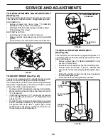 Preview for 20 page of Poulan Pro PR1742STD Owner'S Manual