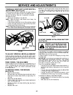 Preview for 21 page of Poulan Pro PR1742STD Owner'S Manual