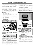 Предварительный просмотр 22 страницы Poulan Pro PR1742STE Owner'S Manual