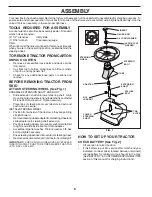 Предварительный просмотр 6 страницы Poulan Pro PR17542STA Owner'S Manual