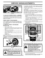 Preview for 22 page of Poulan Pro PR17H42STD Owner'S Manual