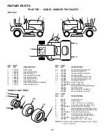 Preview for 37 page of Poulan Pro PR17H42STD Owner'S Manual