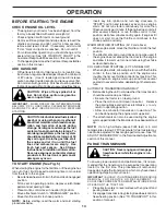 Preview for 13 page of Poulan Pro PR17H42STE Owner'S Manual