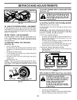 Preview for 22 page of Poulan Pro PR17H42STE Owner'S Manual