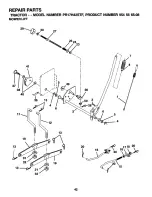 Предварительный просмотр 42 страницы Poulan Pro PR17H42STF Owner'S Manual