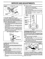 Preview for 21 page of Poulan Pro PR1842STD Owner'S Manual