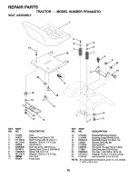 Preview for 36 page of Poulan Pro PR1842STD Owner'S Manual