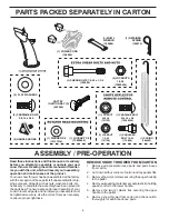 Preview for 4 page of Poulan Pro PR18530ES Owner'S Manual