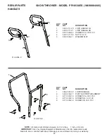 Preview for 27 page of Poulan Pro PR18530ES Owner'S Manual