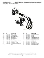 Preview for 35 page of Poulan Pro PR18530ES Owner'S Manual