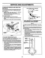 Предварительный просмотр 21 страницы Poulan Pro PR185H42STA Owner'S Manual