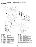 Предварительный просмотр 38 страницы Poulan Pro PR185H42STA Owner'S Manual