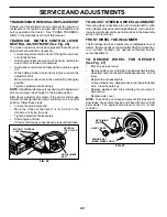 Предварительный просмотр 22 страницы Poulan Pro PR185H42STC Owner'S Manual