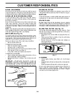 Предварительный просмотр 19 страницы Poulan Pro PR185H42STD Owner'S Manual