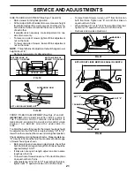 Предварительный просмотр 21 страницы Poulan Pro PR185H42STD Owner'S Manual