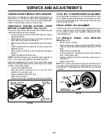 Предварительный просмотр 23 страницы Poulan Pro PR185H42STD Owner'S Manual