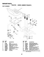 Предварительный просмотр 36 страницы Poulan Pro PR2042STA Important Manual