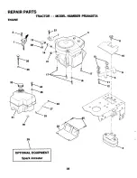 Предварительный просмотр 38 страницы Poulan Pro PR2042STA Important Manual