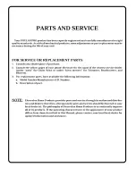 Preview for 48 page of Poulan Pro PR20H42STC Owner'S Manual