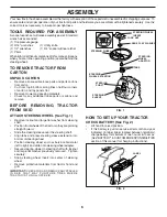 Предварительный просмотр 6 страницы Poulan Pro PR20PH42STA Owner'S Manual