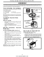 Предварительный просмотр 6 страницы Poulan Pro PR20PH42STC Owner'S Manual