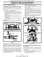 Предварительный просмотр 21 страницы Poulan Pro PR20PH42STC Owner'S Manual