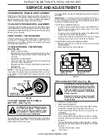 Предварительный просмотр 23 страницы Poulan Pro PR20PH42STC Owner'S Manual