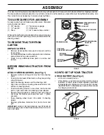 Preview for 6 page of Poulan Pro PR20PH42STD Owner'S Manual