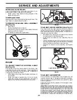 Preview for 23 page of Poulan Pro PR20PH42STD Owner'S Manual