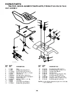 Preview for 38 page of Poulan Pro PR20PH42STD Owner'S Manual