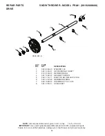 Предварительный просмотр 34 страницы Poulan Pro PR240 Owner'S Manual