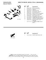 Предварительный просмотр 39 страницы Poulan Pro PR240 Owner'S Manual