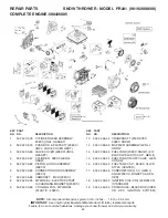 Предварительный просмотр 42 страницы Poulan Pro PR240 Owner'S Manual