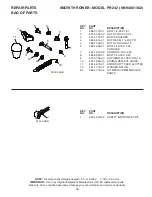 Предварительный просмотр 39 страницы Poulan Pro PR242 Owner'S Manual