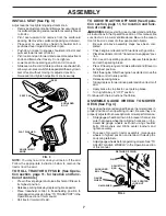 Предварительный просмотр 7 страницы Poulan Pro PR25PH48STA Owner'S Manual