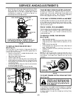 Предварительный просмотр 23 страницы Poulan Pro PR25PH48STB Owner'S Manual